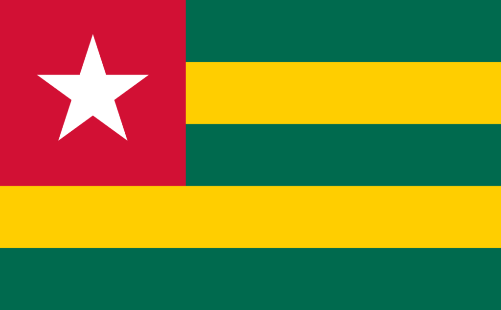 Togo's flag